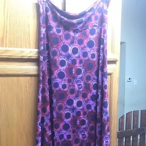 LuLaRoe Maxi skirt/dress size 2x